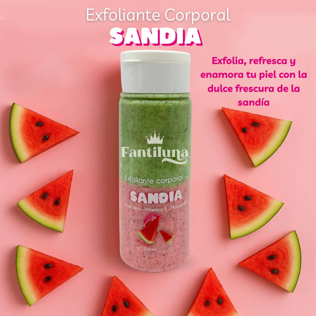 EXFOLIANTE DOBLE COLOR AROMA FANTILUNA ORIGINAL