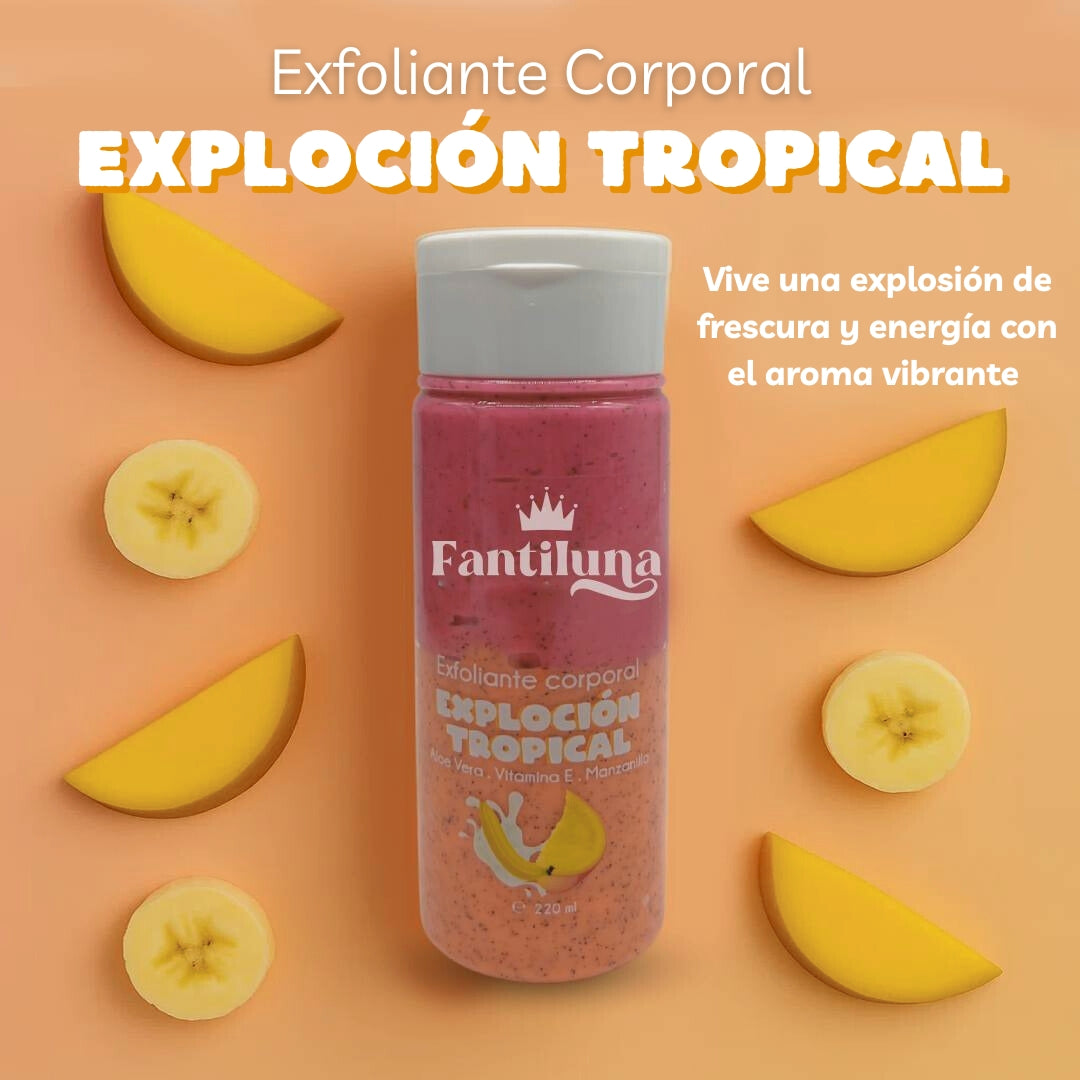 EXFOLIANTE DOBLE COLOR AROMA FANTILUNA ORIGINAL