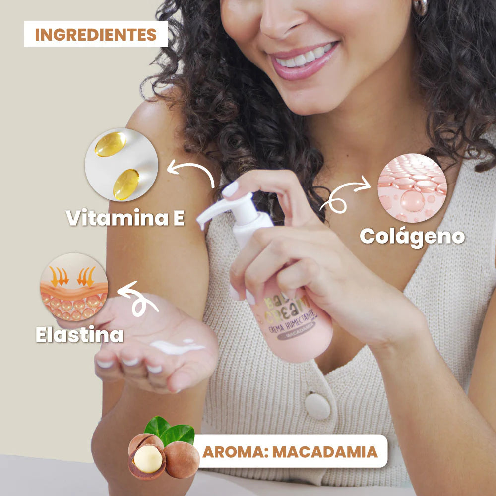 CREMA HUMECTANTE BABY CREAM MACADAMIA  LLUVIA DE ESTRELLAS