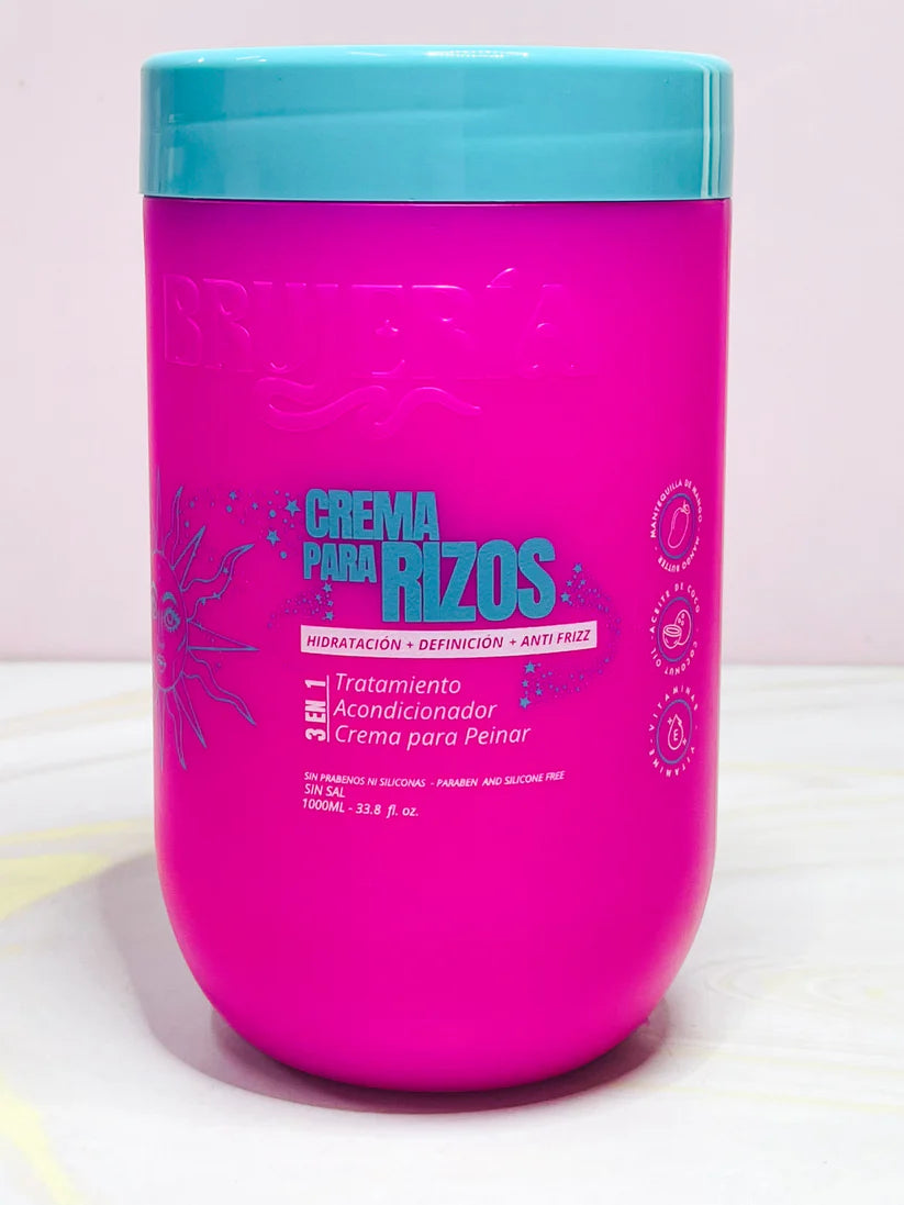 CREMA PARA RIZOS 3 EN 1 BRUJERIA