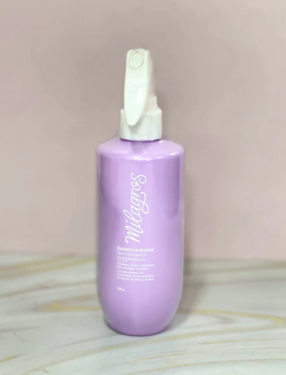 DESENREDANTE TERMOPROTECTOR MORADO MILAGROS