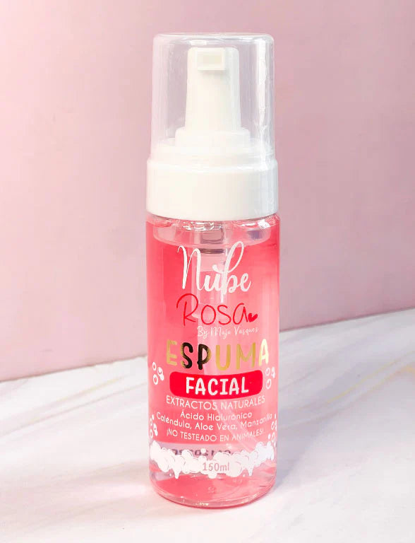 ESPUMA DESMAQUILLANTE NUBE ROSA