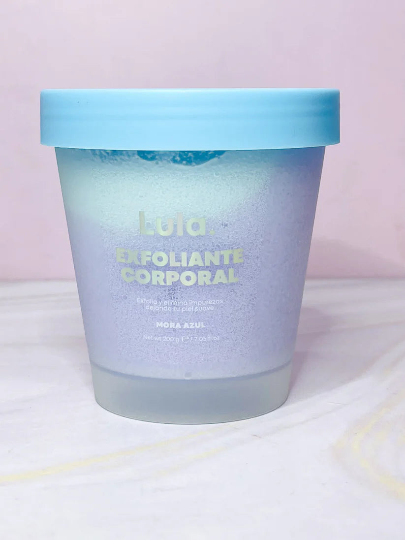 EXFOLIANTE CORPORAL MORA AZUL LULA