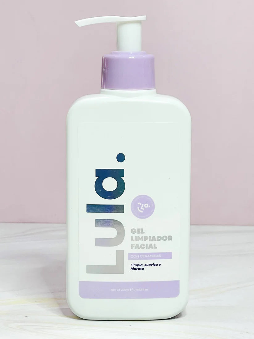 GEL LIMPIADOR FACIAL CON CERAMIDAS LULA