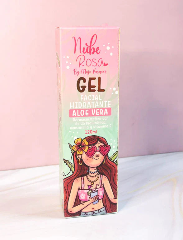 HIDRATANTE EN GEL ALOE VERA  NUBE ROSA
