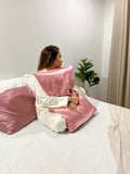 FUNDA DE ALMOHADA EN SATIN
