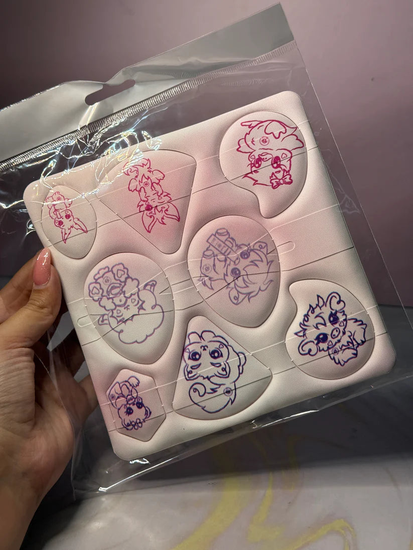 BLOOM BORLAS ANIMALITOS PUFF X 8 BLOOMSHELL