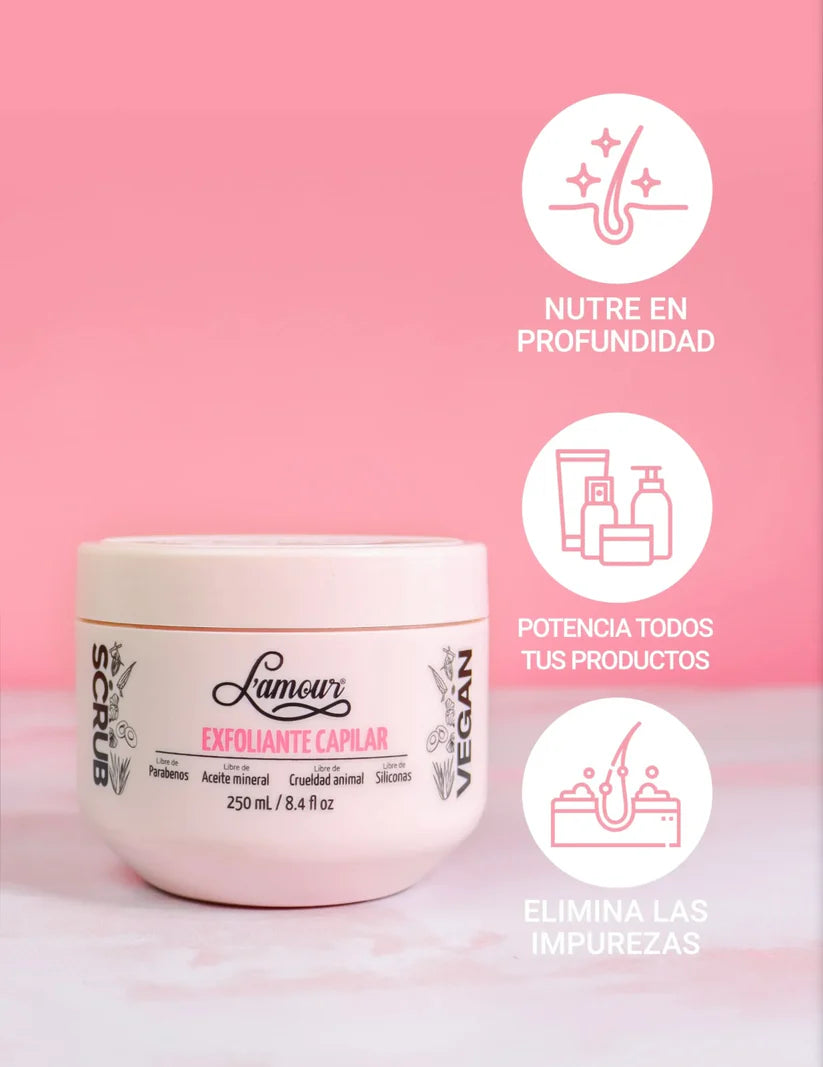 EXFOLIANTE CAPILAR LAMOUR