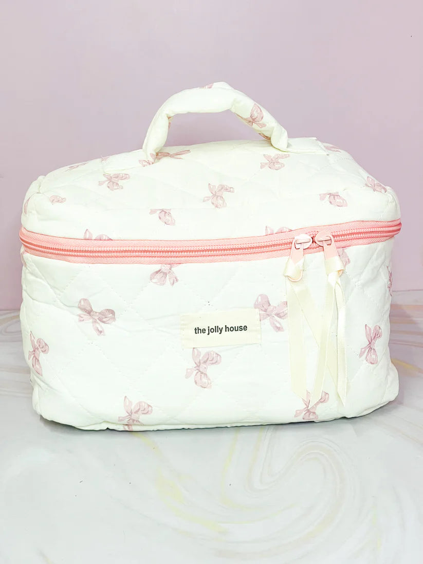KIT DE COSMETIQUERAS DE MOÑITO X3 THE JOLLY HOUSE