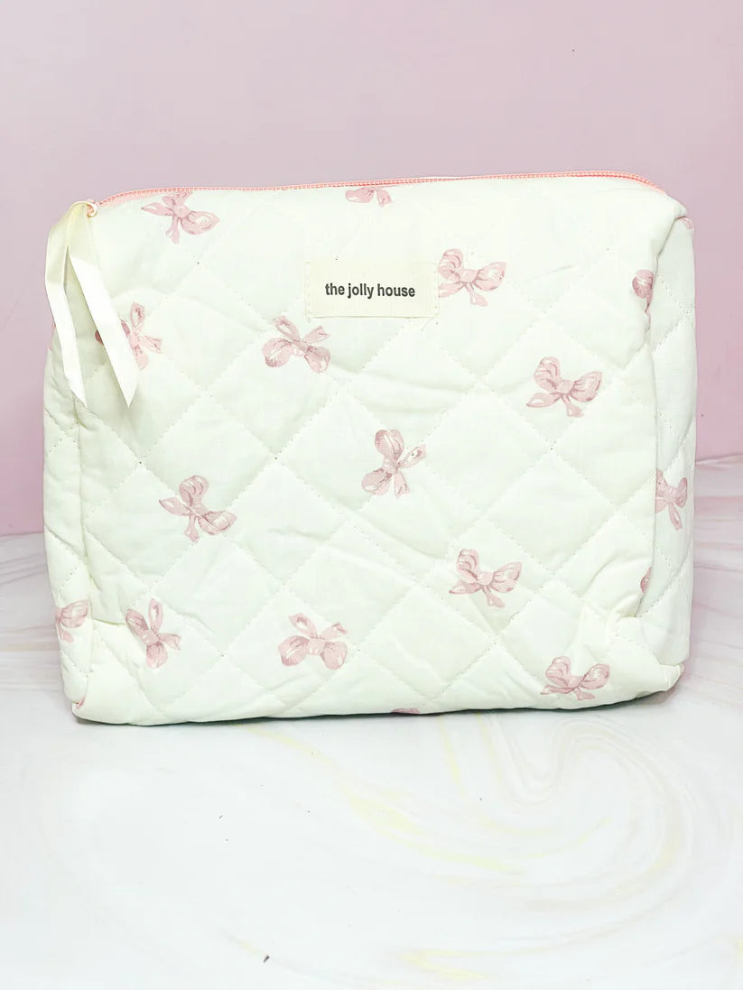 KIT DE COSMETIQUERAS DE MOÑITO X3 THE JOLLY HOUSE