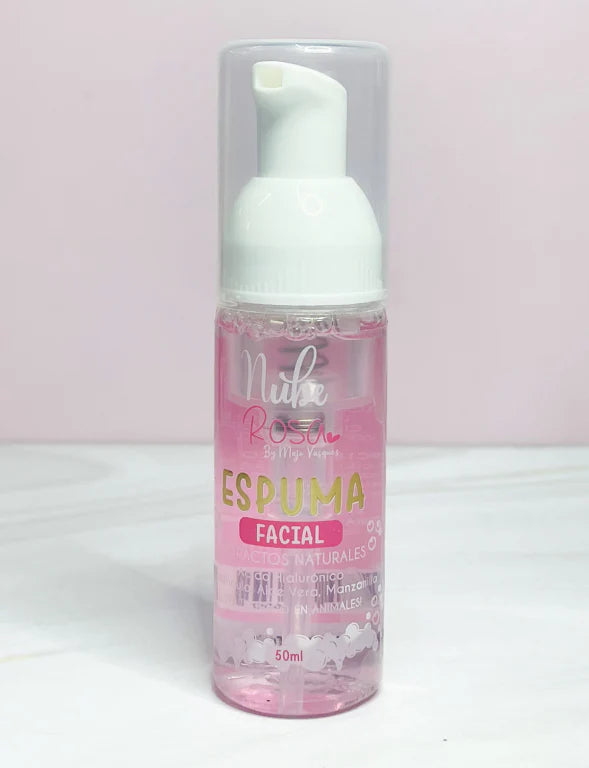 MINI ESPUMA DESMAQUILLANTE  NUBE ROSA