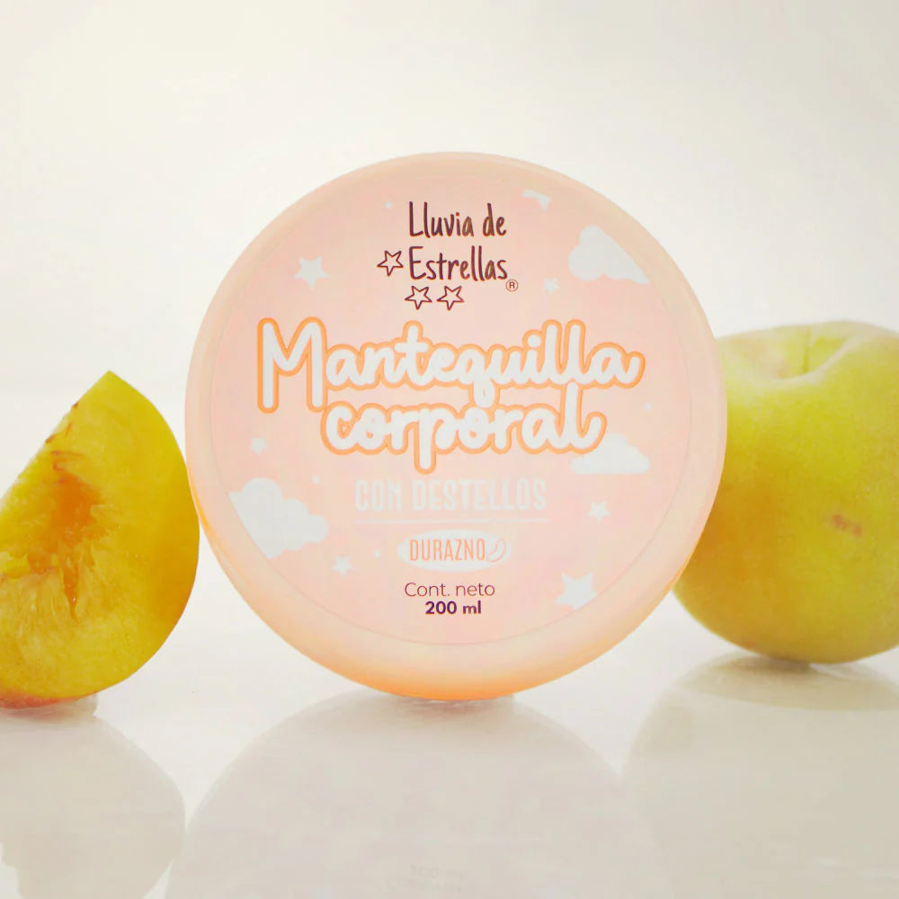 MANTEQUILLA DE DURAZNO LLUVIA DE ESTRELLAS
