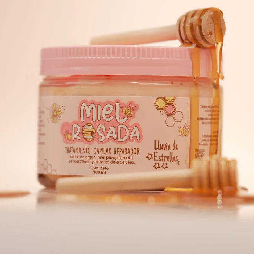 MIEL ROSADA PARA EL CABELLO LLUVIA DE ESTRELLAS