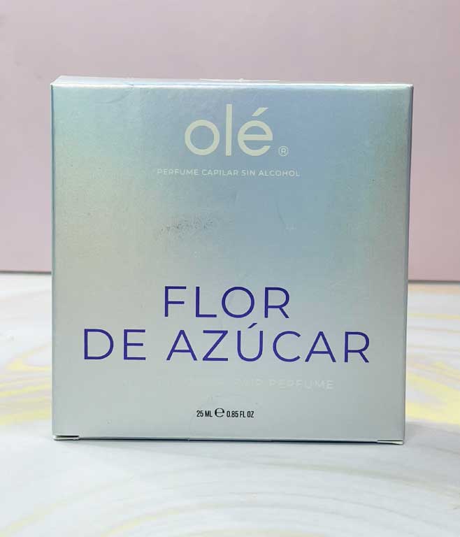 PERFUME CAPILAR FLOR DE AZÚCAR  AZUL OLÉ