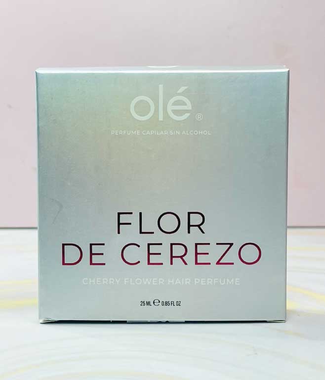 PERFUME CAPILAR FLOR DE CEREZA  ROSADO OLÉ