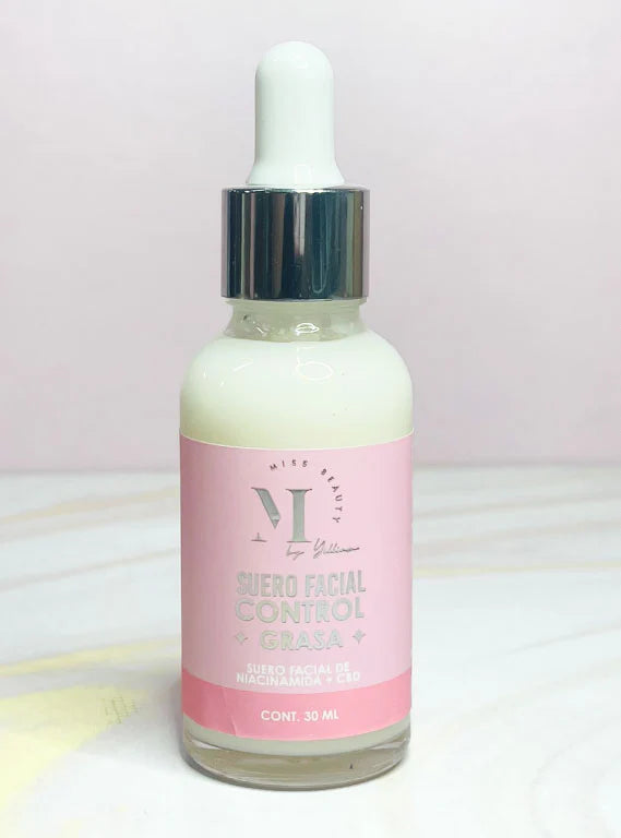 SUERO CONTROL GRASA CON NIACINAMIDA Y CBD MISS BEAUTY