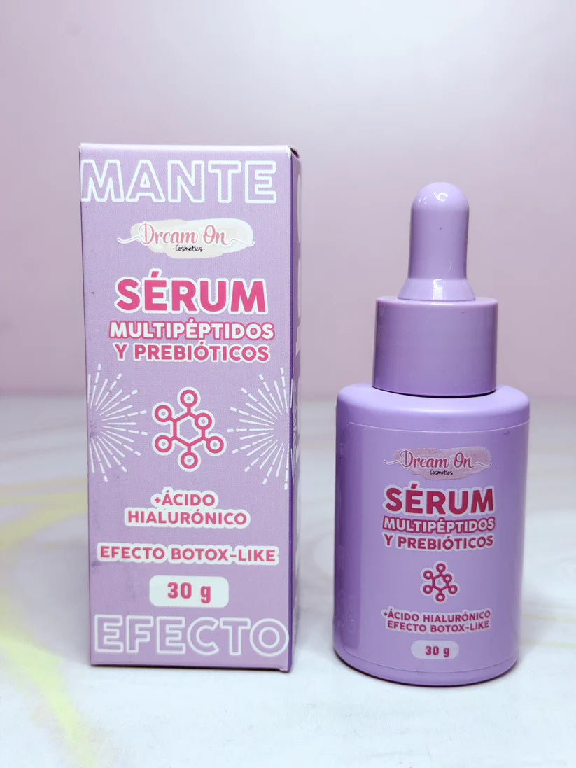 SUERO MULTIPÉPTIDOS Y PREBIÓTICOS DREAM ON COSMETICS