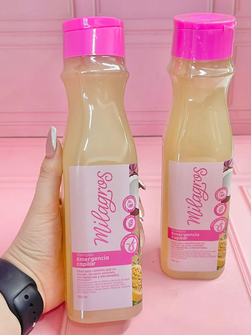 SHAMPOO EMERGENCIA CAPILAR  MILAGROS