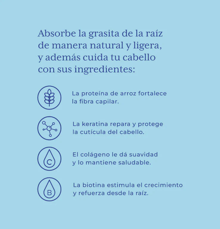 POLVO MATIFICANTE PARA EL CABELLO OLÉ