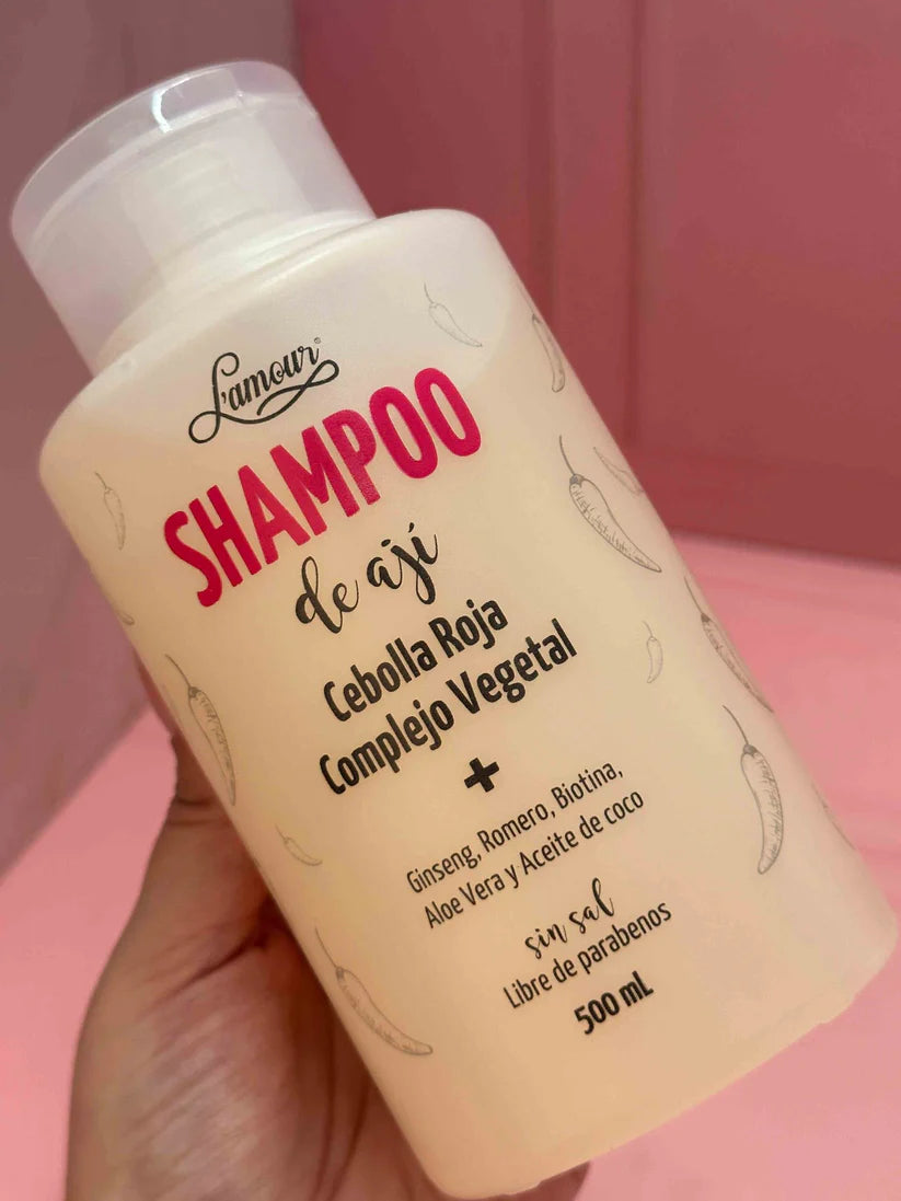 SHAMPOO DE AJÍ 500 ML LAMOUR